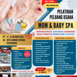 Pelatihan Peluang Usaha Mom & Baby Spa Pekalongan Oktober 2022
