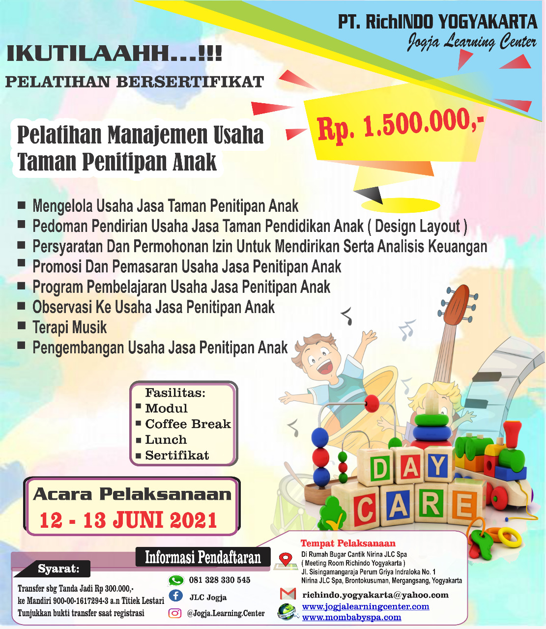 Pelatihan Manajemen Day Care